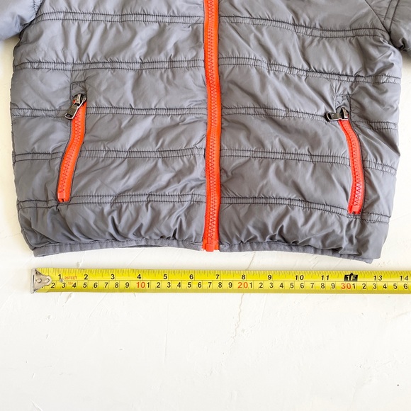 Michael Kors Boys Size 5T Light Down Full Zip Hooded Puffer Winter Jacket - Picture 6 of 10